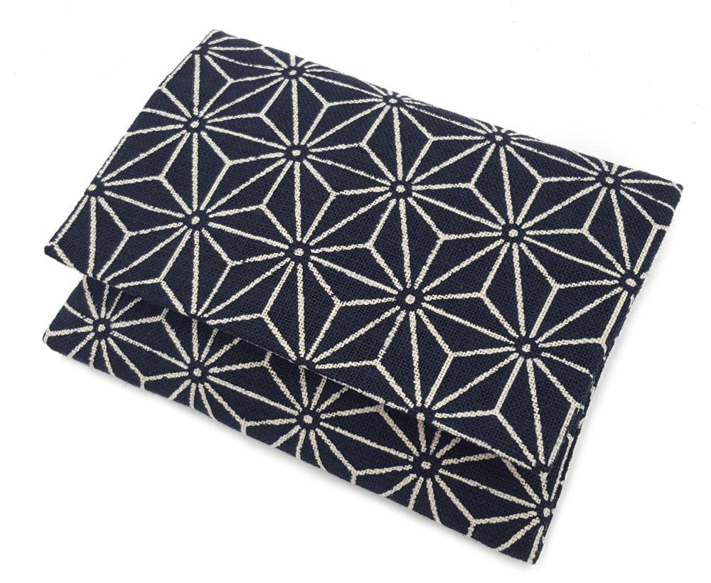 Handmade Workshop FUJITA Pocket Tissue Case [Made in Japan] Hemp Leaf Pattern with Pocket Tissue Pocket Tissue Holder Handmade Japanese Pattern Japanese Accessories