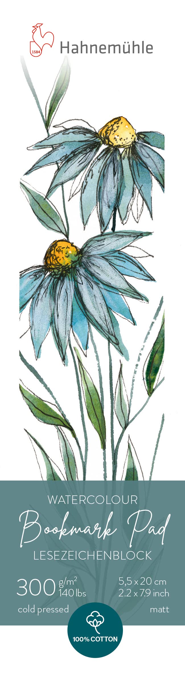 Hahnemühle Watercolour Bookmark Pad