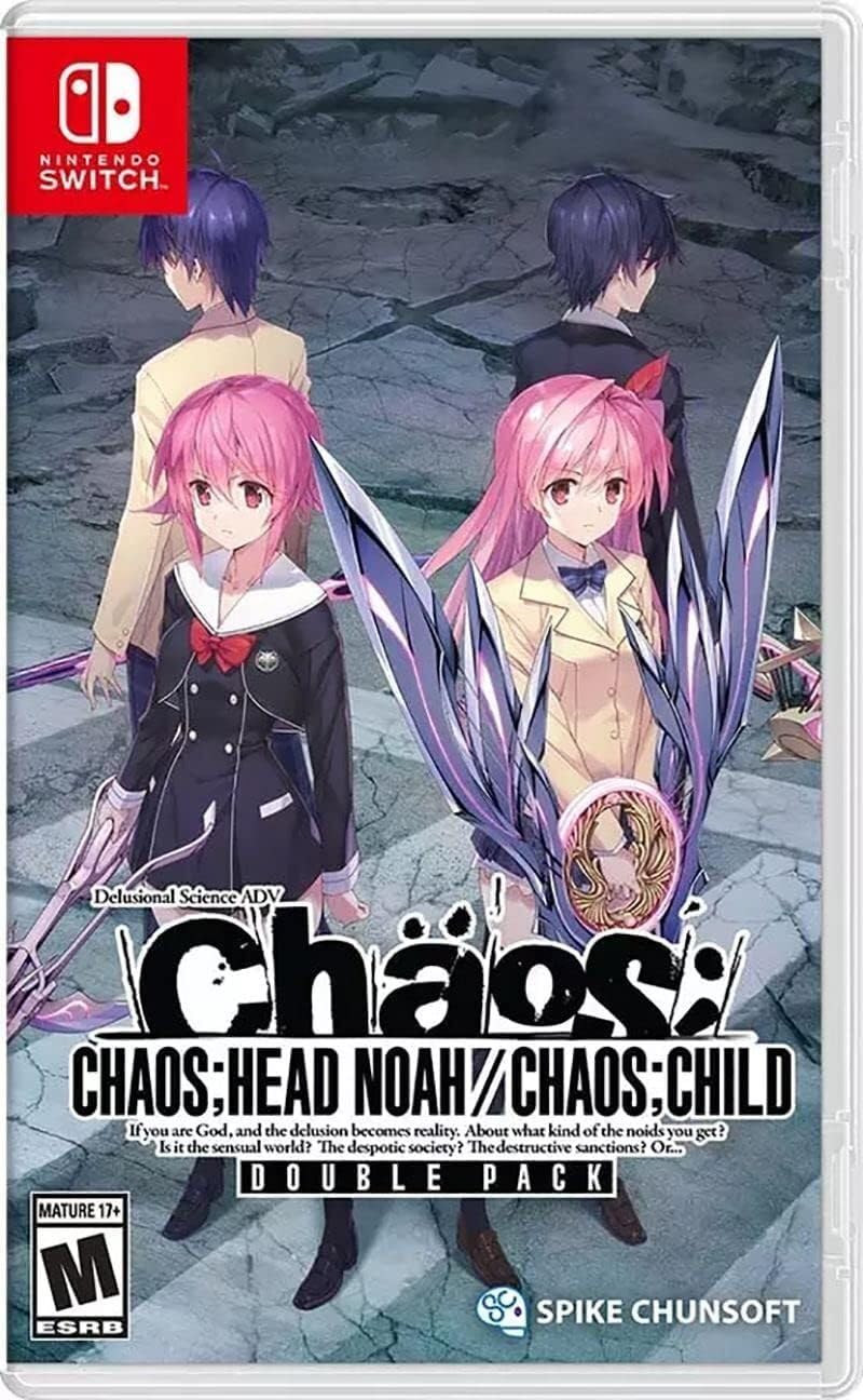 CHAOS;HEAD NOAH / CHAOS;CHILD DOUBLE PACK SteelBook Launch Edition -Nintendo Switch