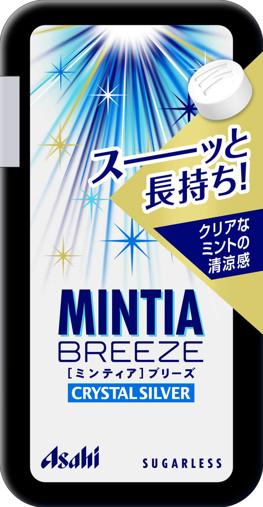 Eight Asahi Group Food Mintia Breeze Crystal Silver 30 Grains ×