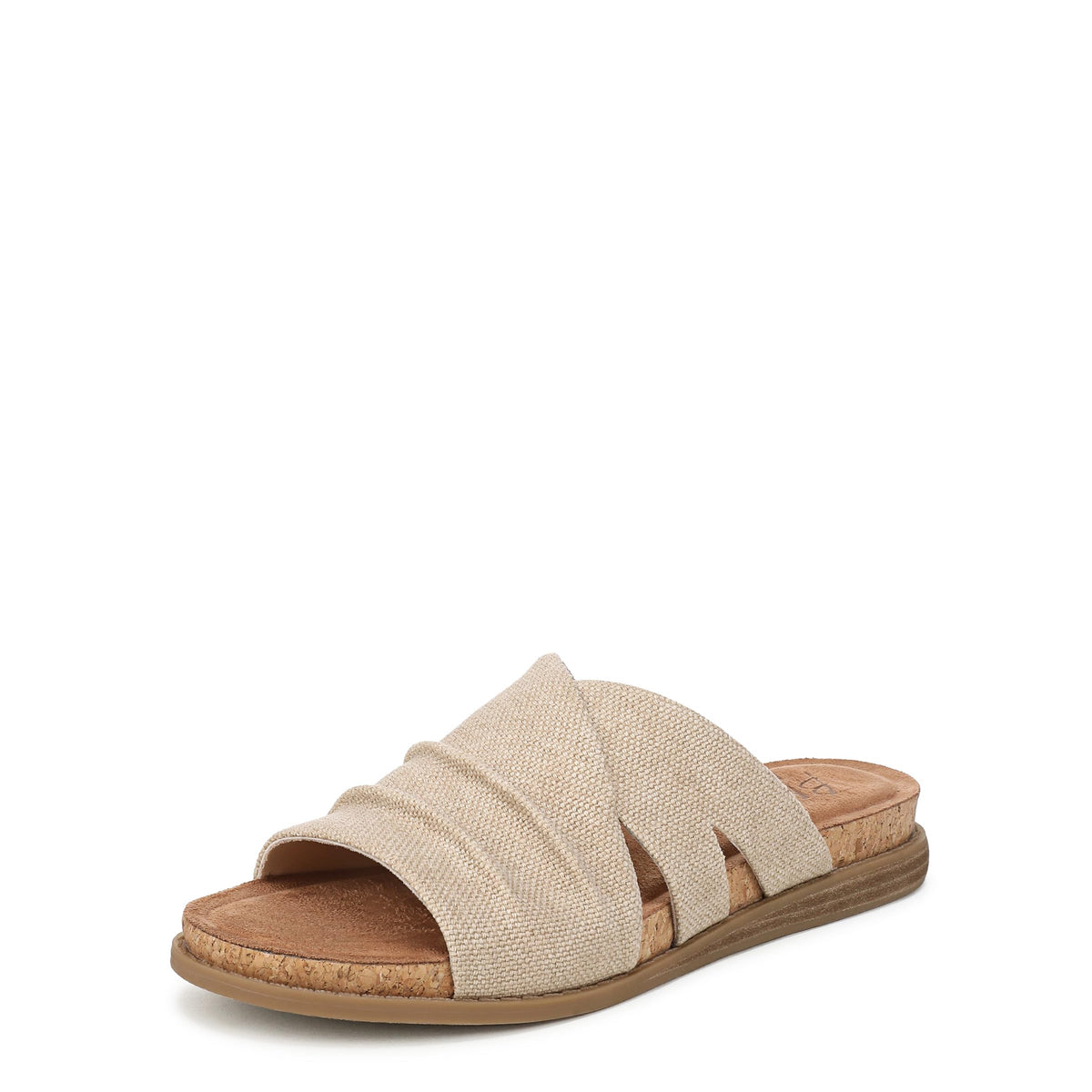 Blowfish Malibu Women's Noelle Slide Sandal Natural Canvas 7.5 M