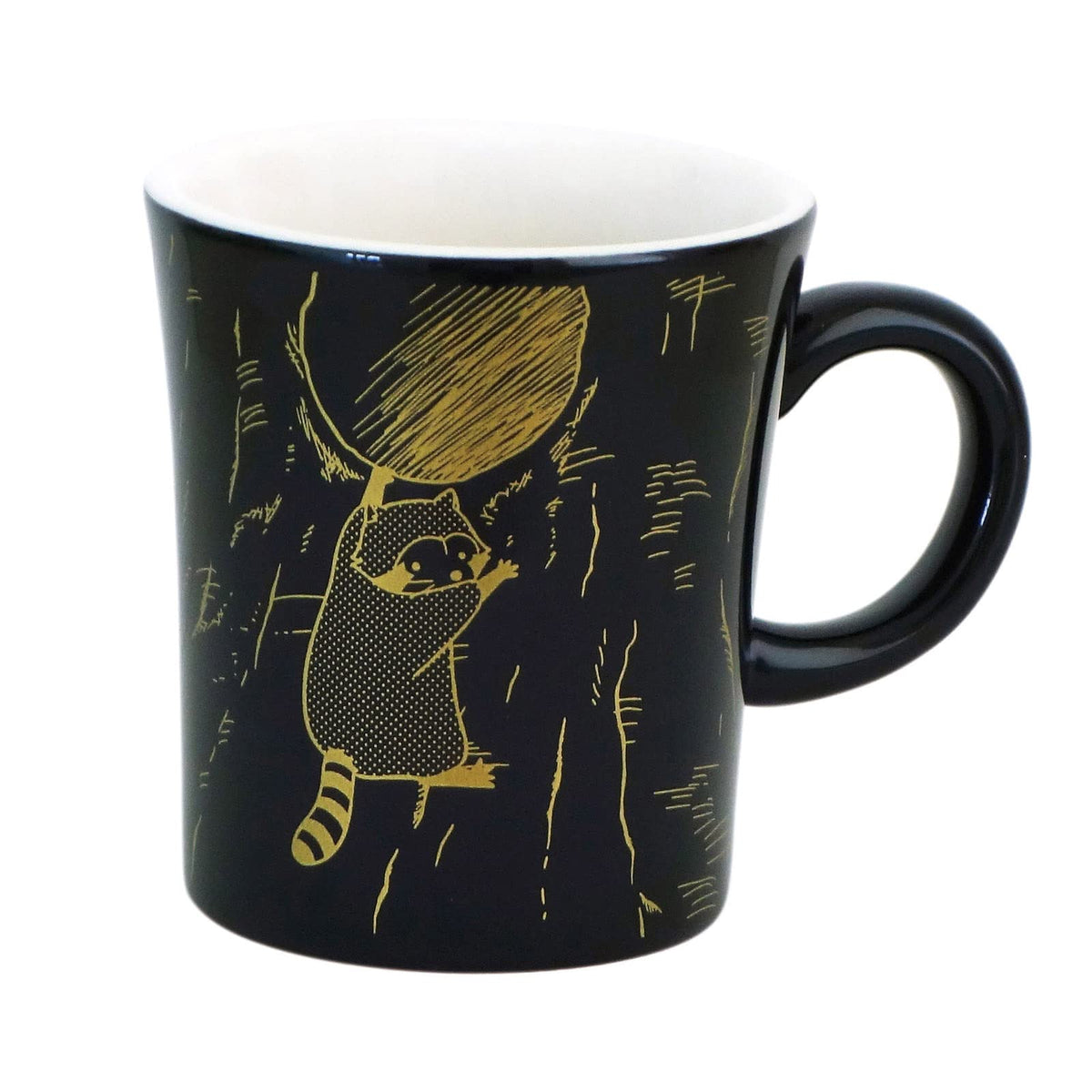 Kaneshotouki Araiguma Rascal Mug Porcelain MUG Classic World Masterpiece Theater Black