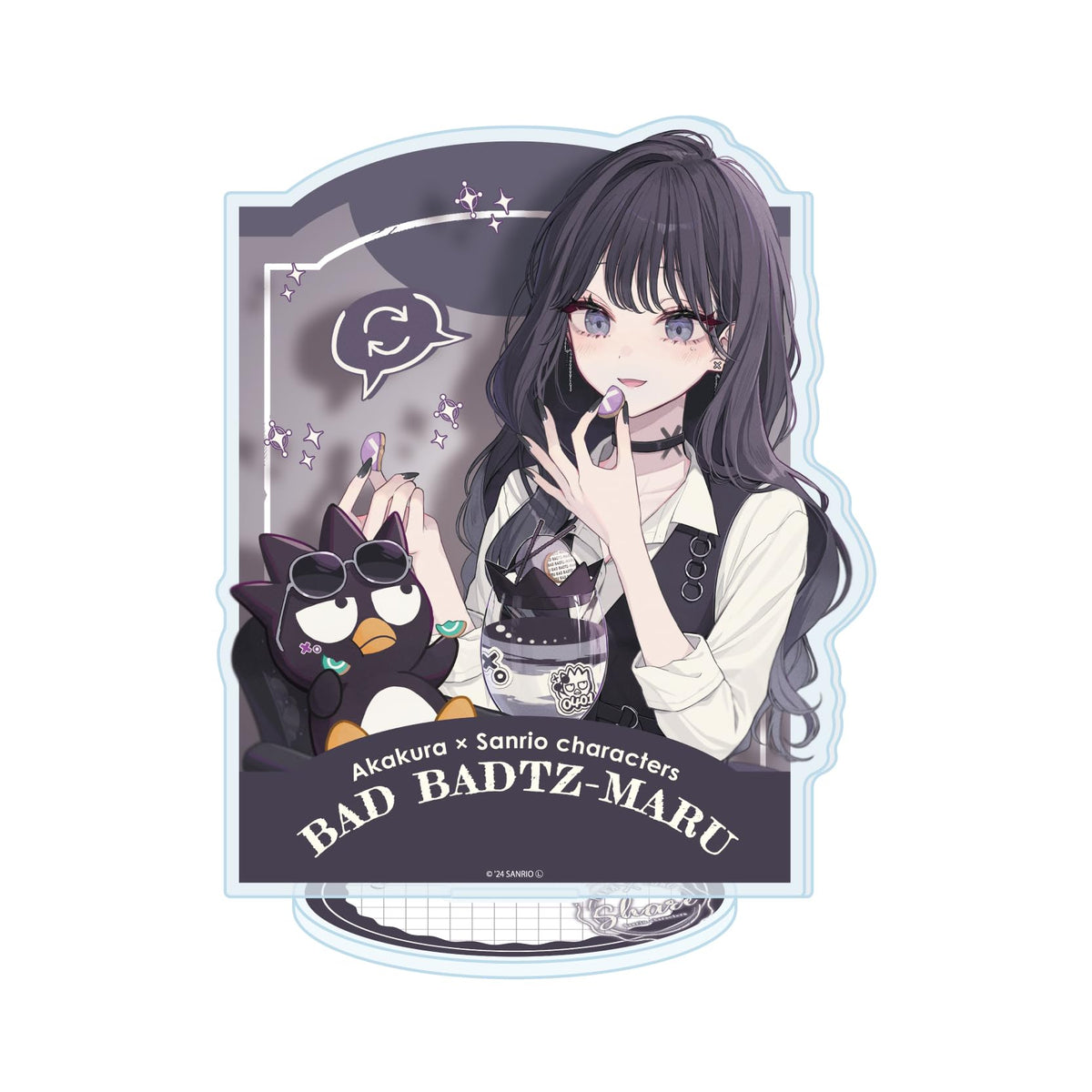 Akakura x Hapidanbui 37 Bad Batsumaru [Collaboration Illustration] Acrylic Stand