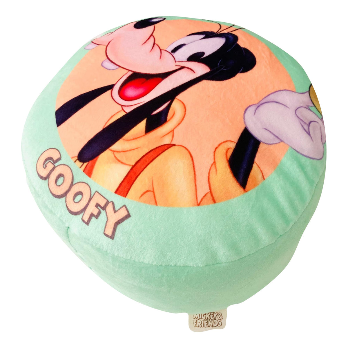 MORIPiLO 4621318 Morishita Body Pillow, for Kids, Adults, Goofy, Retro Green, 7.9 inches (20 cm), Fluffy Material, Plush Cushion, Character Goods, Disney
