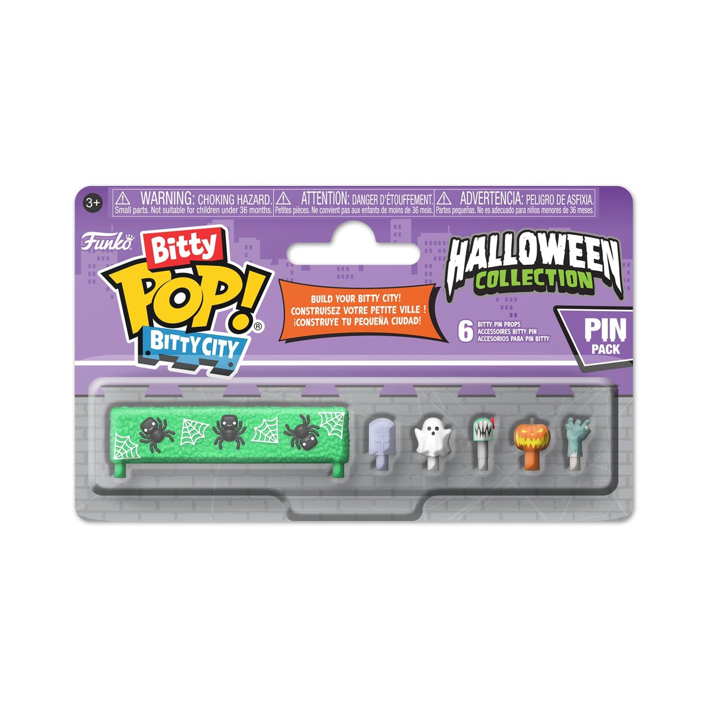 Funko POP! Bitty City Expansion: Halloween Accessories - 6 Pin Props