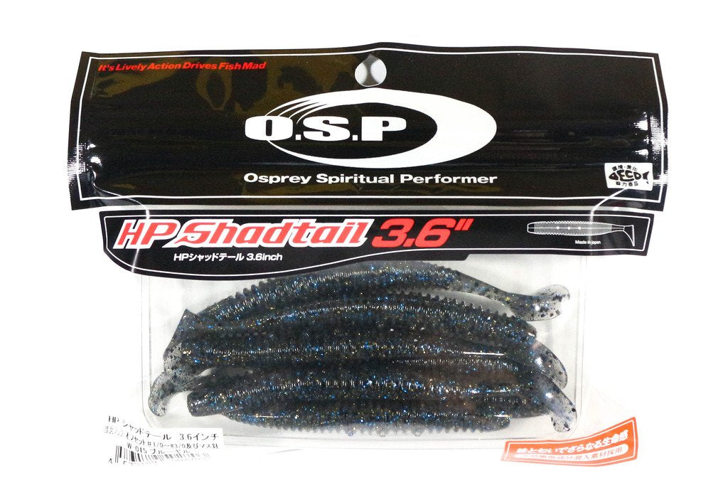 OSP Soft Lure HP Shad Tail 3.6 Inches W-015 (2703)