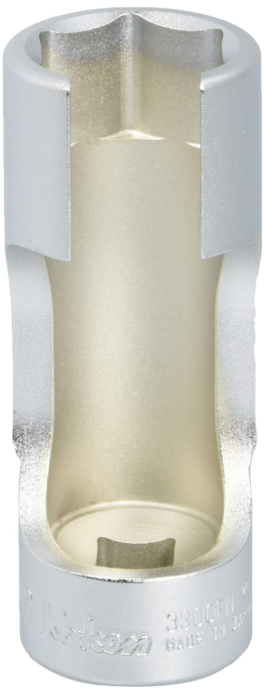 Ko-ken 3300FN-22 3/8 Sq. Dr. Socket 22mm Flare Nut Length 80mm