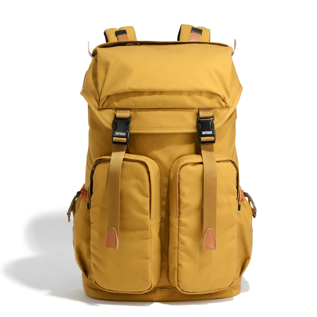 UNTRACK(アントラック) Men's Backpack, Yellow (Mustard), Ｈ45×Ｗ30×D15cm