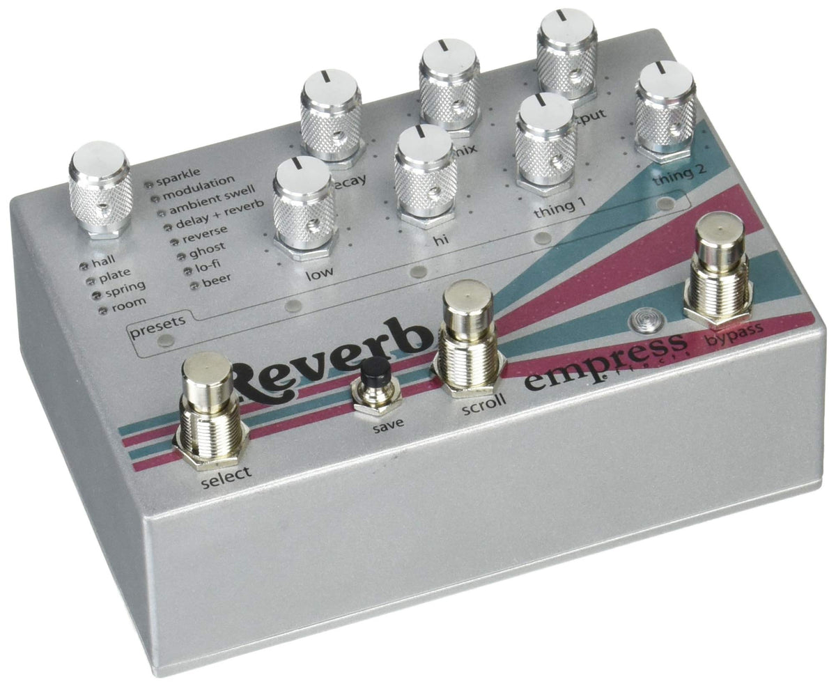 Empress Effects Reverb Reverb Guitar Effects Pedal