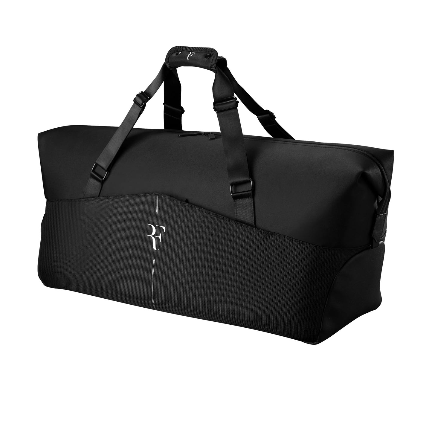 Wilson RF Tennis Practice Bag - Holds up to 6 Rackets, Black