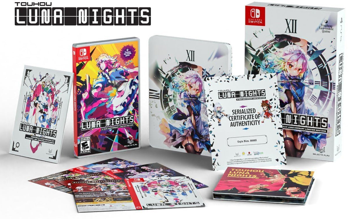 Touhou Luna Nights: 5-Year Anniversary Limited Edition - Nintendo Switch