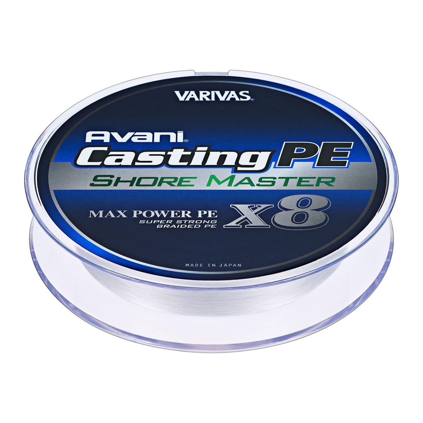 VARIVAS Avani Casting PE Shore Master Max Power X8 200m 24.1lb. (#1.2)