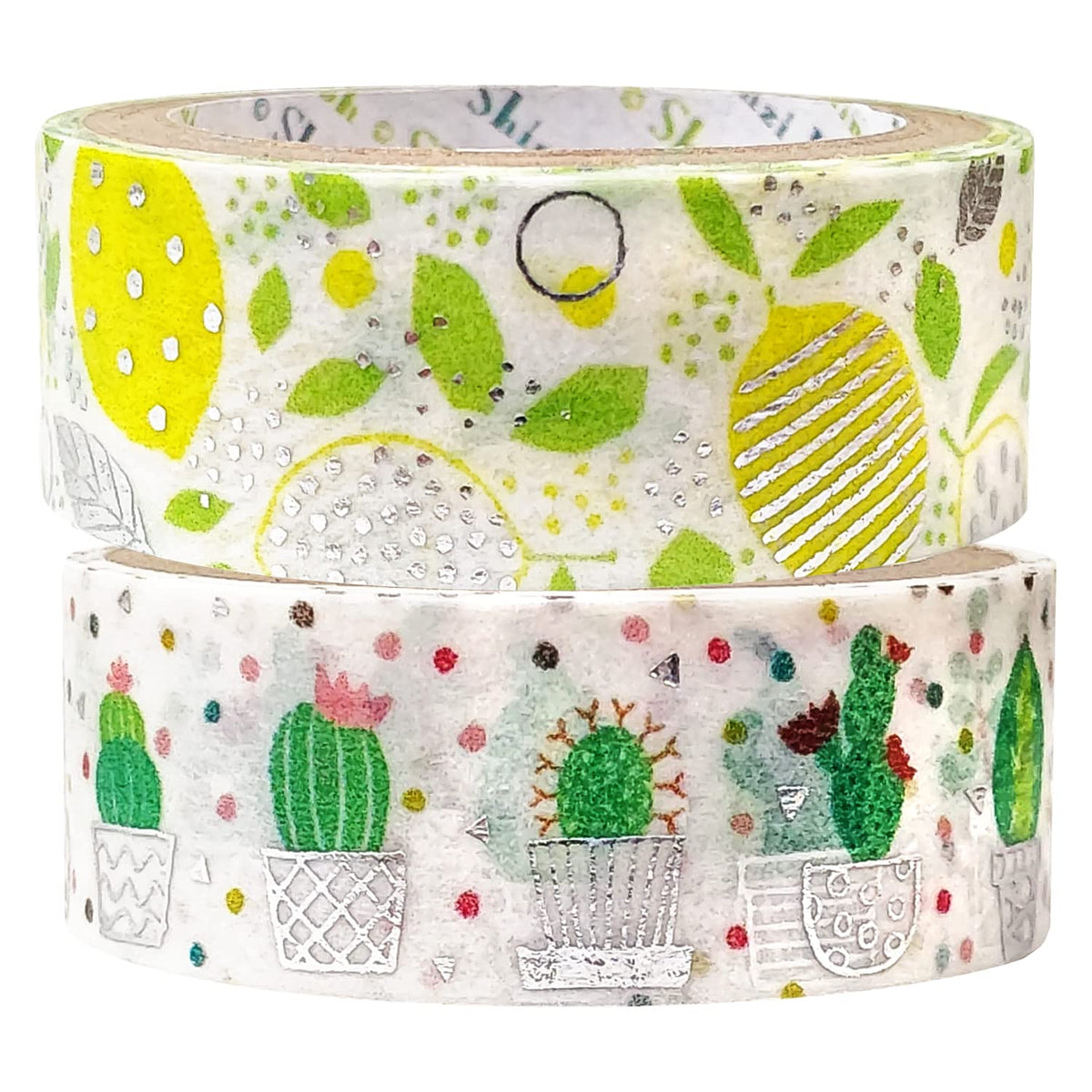 Shirido Ks-dt-20084 Shinzi Katoh Sparkling Masking Tape, Set of 2 Rolls