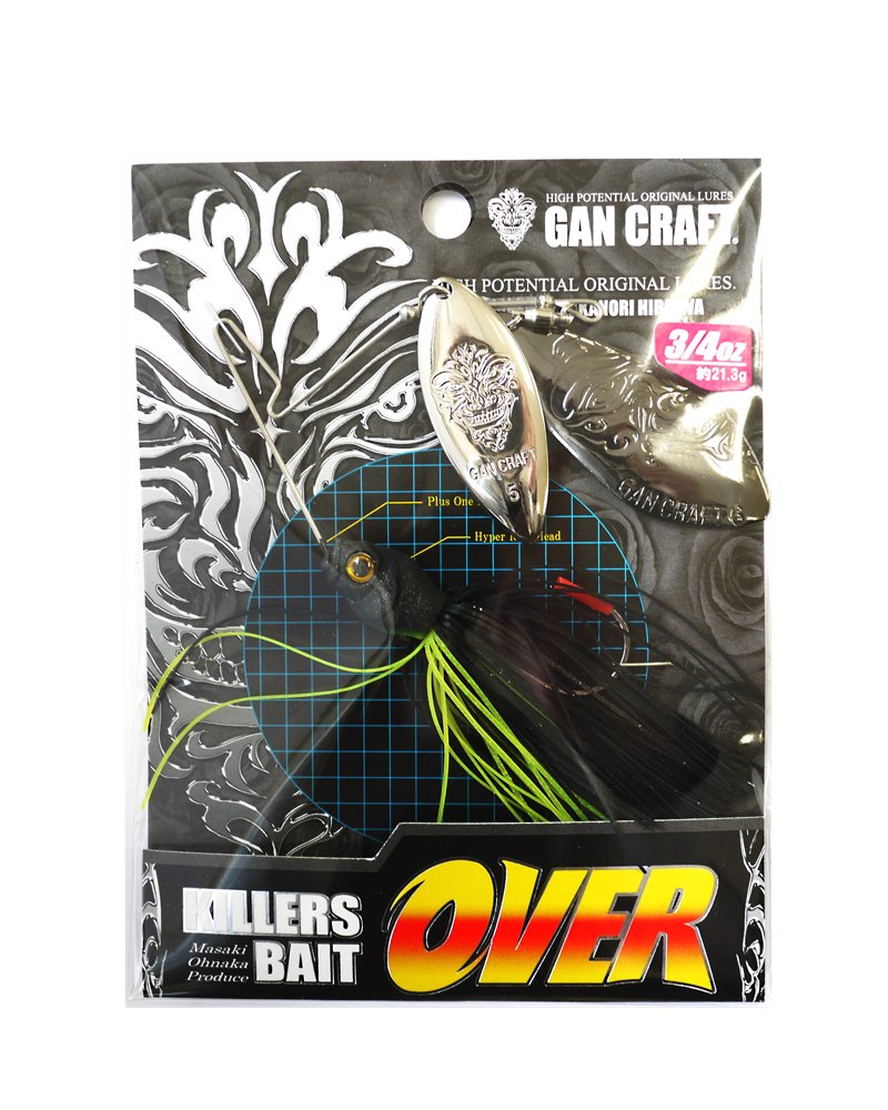 GAN Craft Killers Bait OVER3/4#10SB Black CH