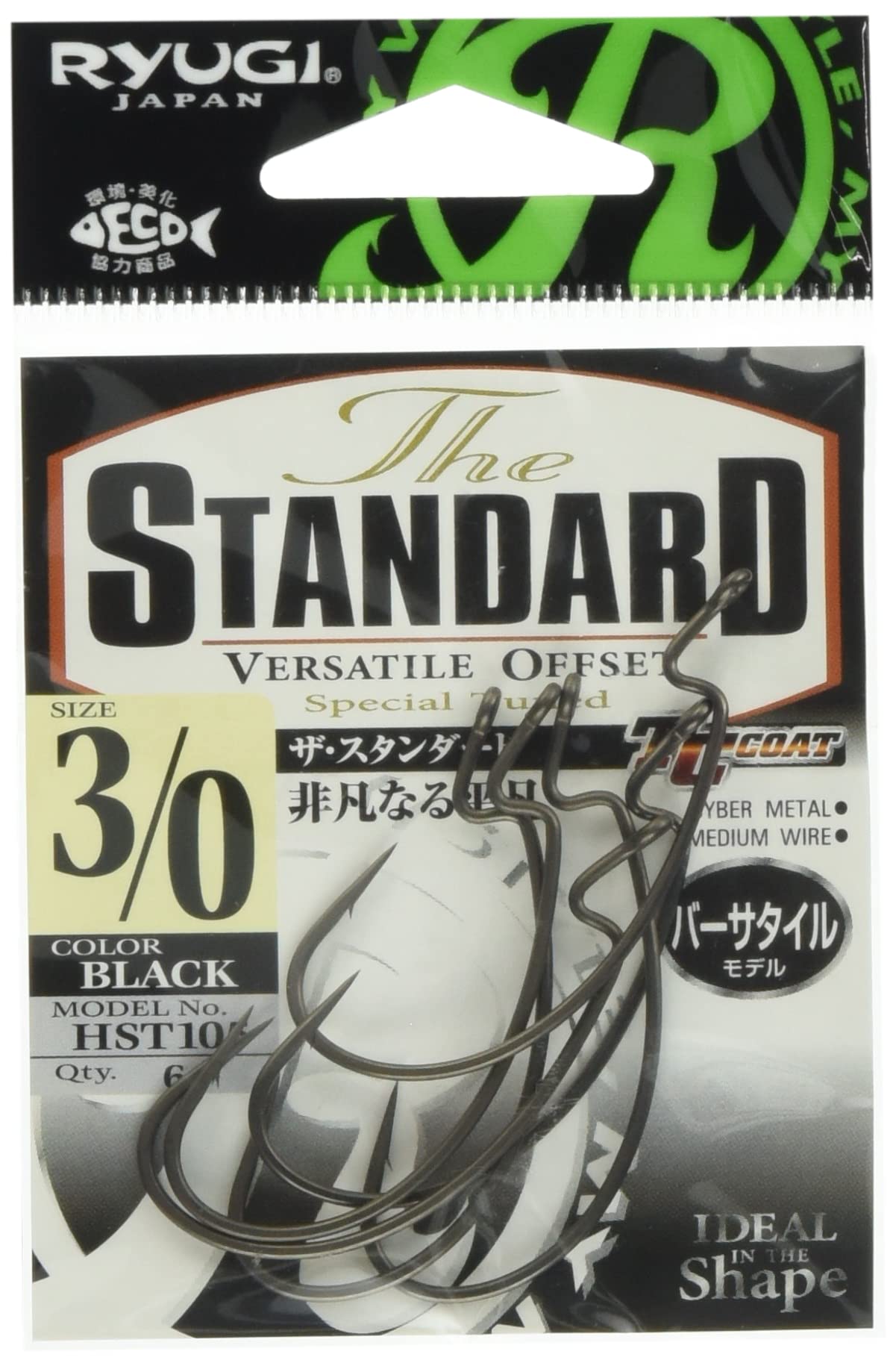 ryu-gi The Standard hst105 # 3/0 (Pack of 6)