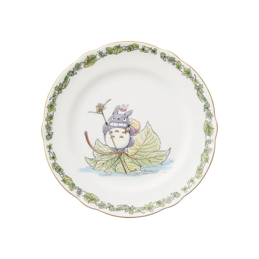 Noritake TT97815/4924-8 My Neighbor Totoro Plate, 7.5 inches (19 cm), Microwave Safe, 1 Piece, Bone China