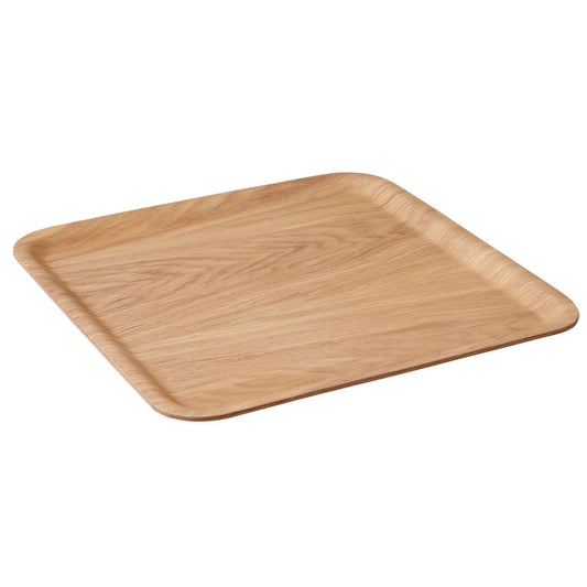 KINTO 45156 Non-Slip Tray, 12.6 x 12.6 inches (320 x 320 mm), Willow Wooden Tray