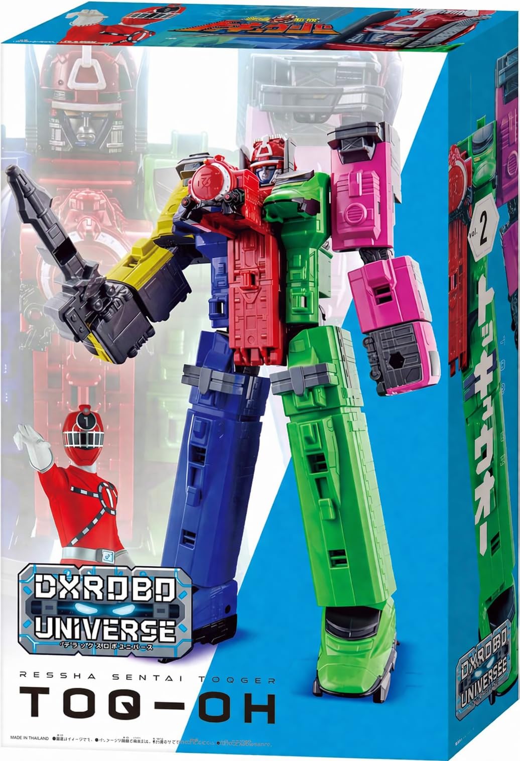 DXROBO Universe ToQ-Oh Super Sentai Series Ressha Sentai ToQger Train Union Series Action Figure Japanese