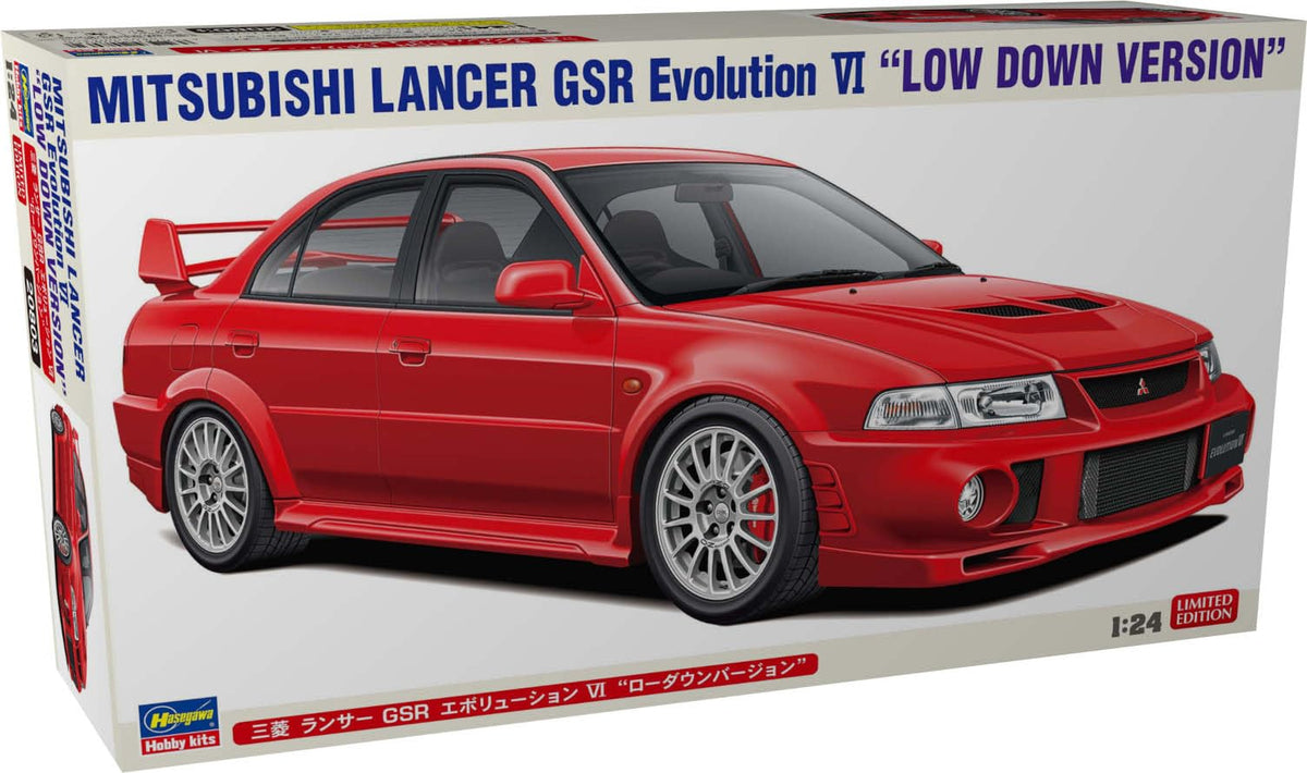 Hasegawa Mitsubishi Lancer GSR Evolution Vi 620803-1/24 1:24 Scale