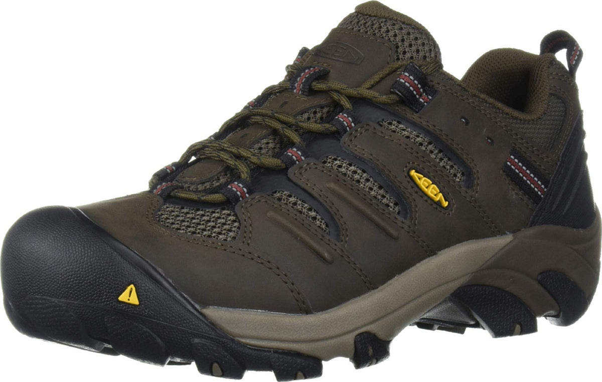 KEEN Utility Lansing Low (Steel Toe) Cascade Brown/Fired Brick 10 D (M)