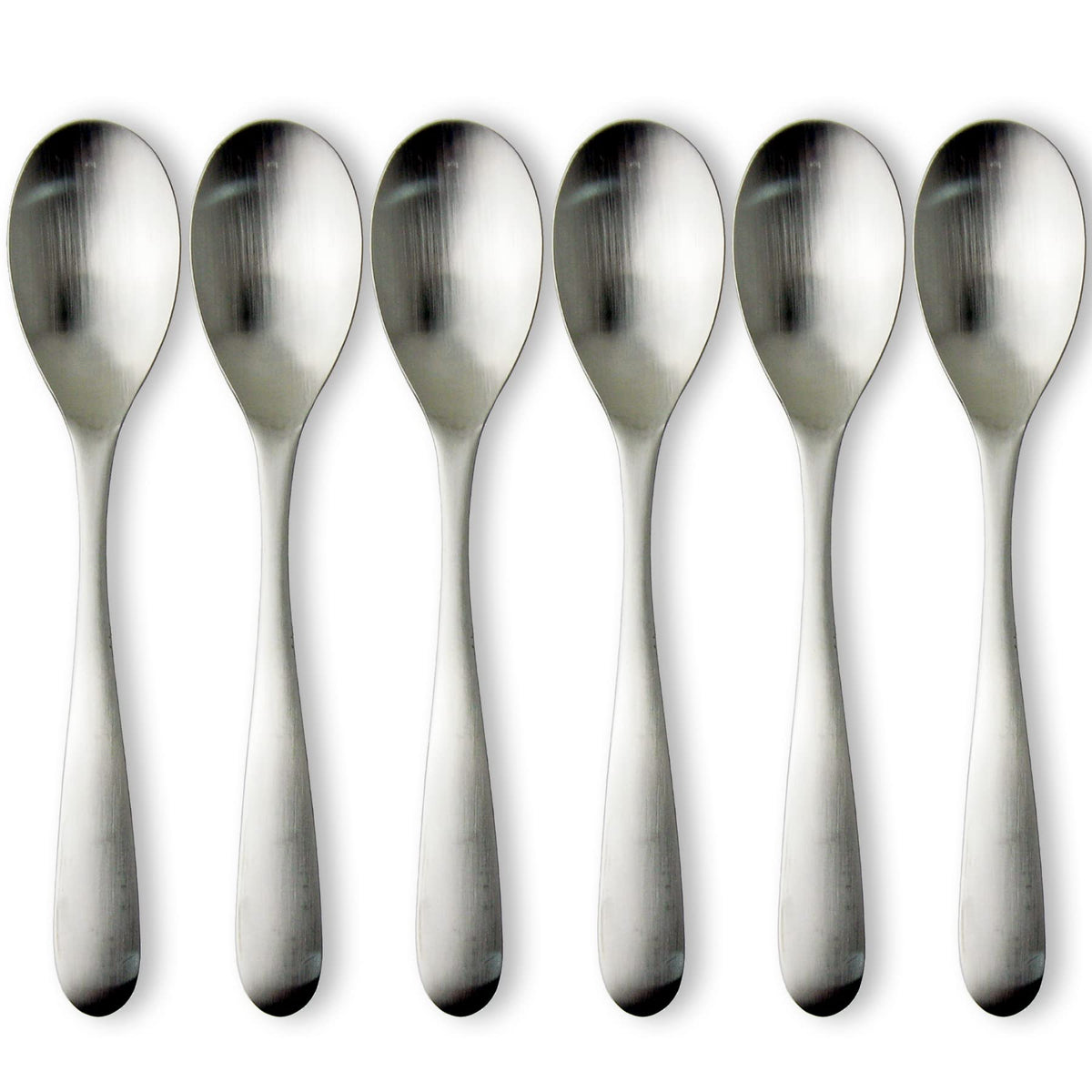 Nagao NT-5 Dinner Spoon, Set of 6, Stainless Steel, Made in Japan