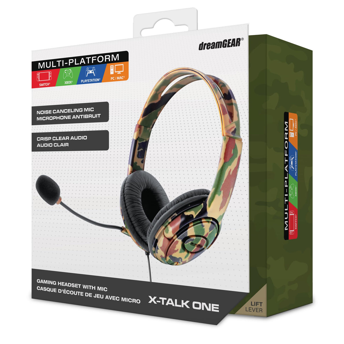 dreamGEAR X-Talk One Wired Headset with Microphone for Xbox One - Xbox One (Camo)