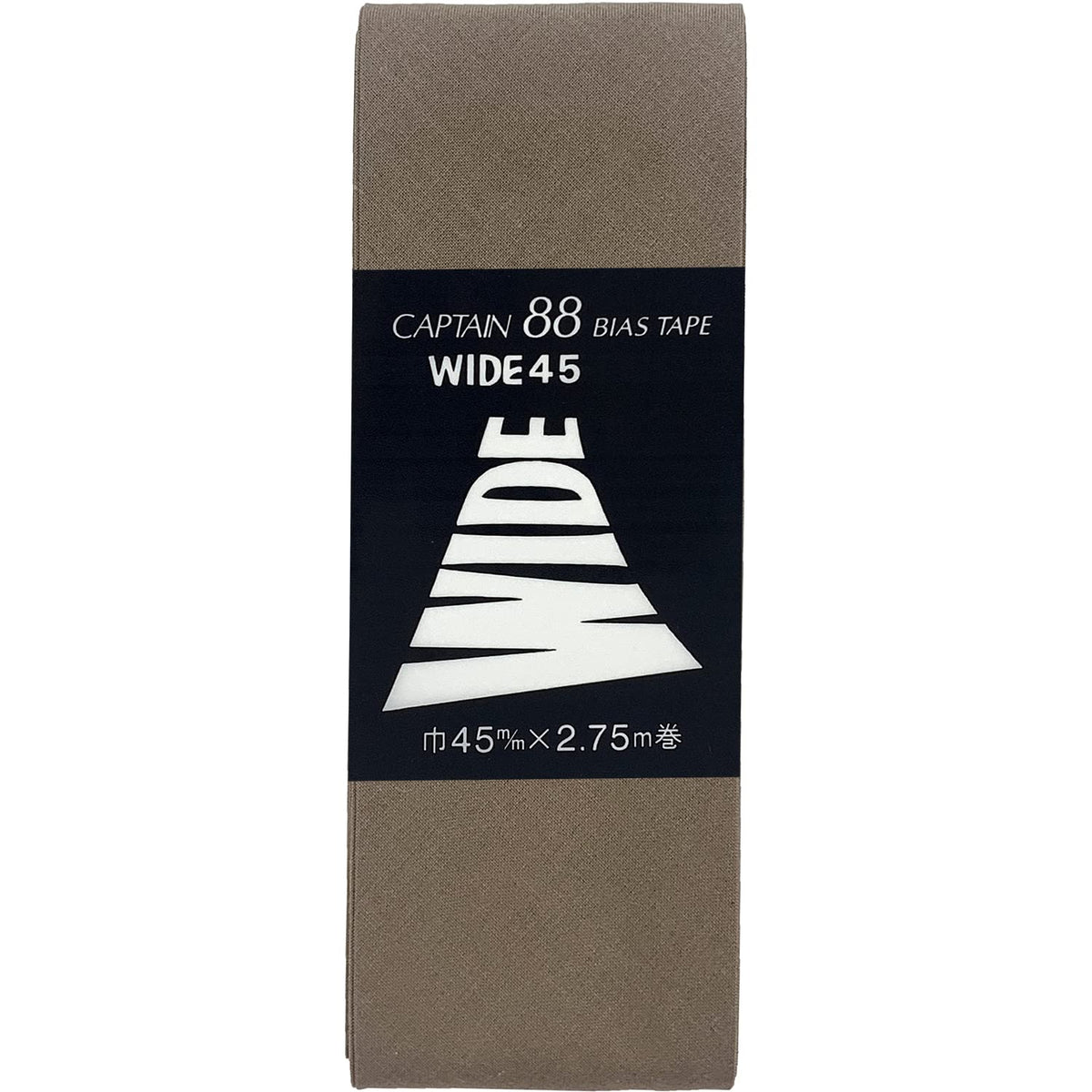 CAPTAIN88 wide45 Bias Tape Width 45mmx2 X 75 m Roll [COL – 337] CP6 – 337