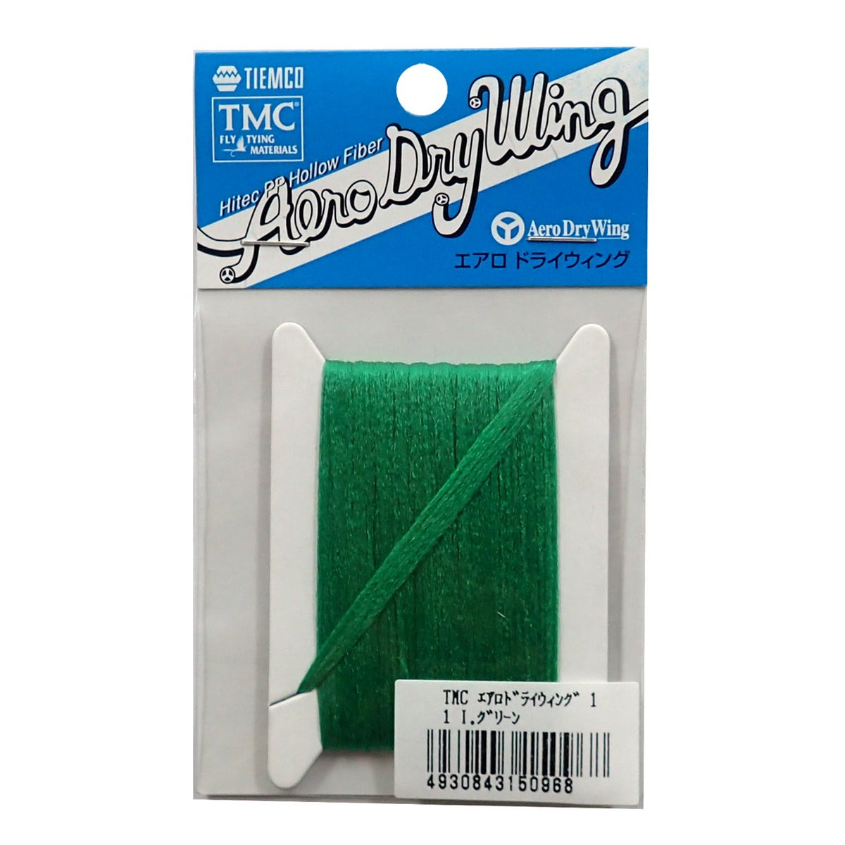 TIEMCO Fly Tying TMC Aero Dry Wing #11 Incent Green
