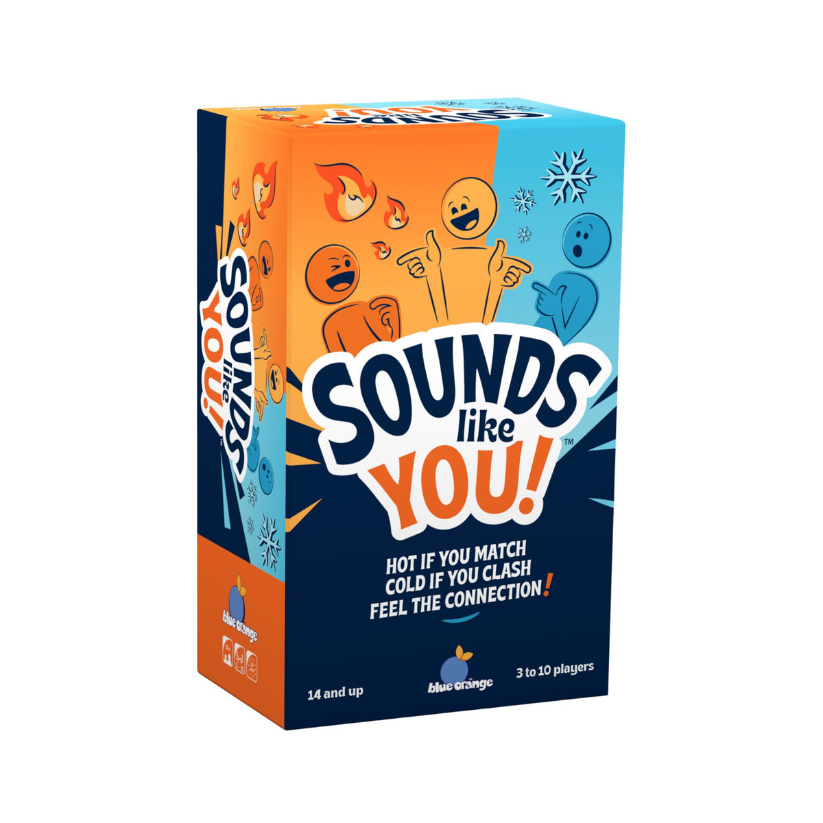 Blue Orange Sounds Like You Party Game | Icebreaker & Social Game for Family and Friends | How Well Do You Know Each Other | Ages 14+ | 3 to 10 Players Games