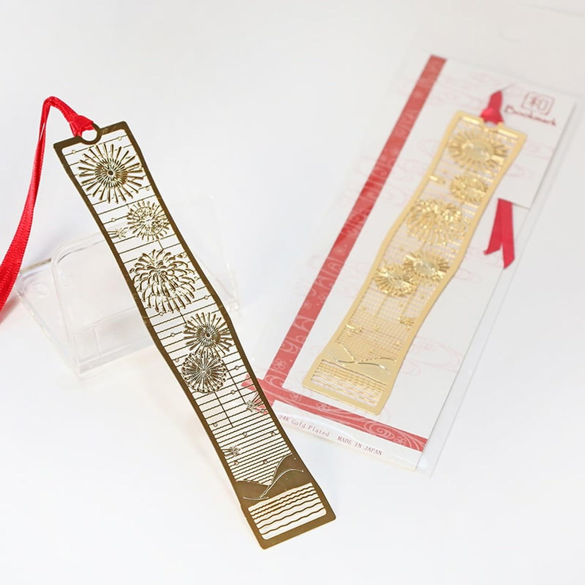 Toyo Seimitsu Kogyo WAG028 Bookmark Japanese Bookmark Summer Night Sky Gold