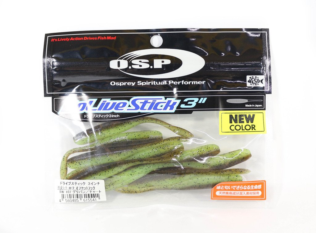 OSP Soft Lure Dolive Stick 3 Inches TW-107 (5541)