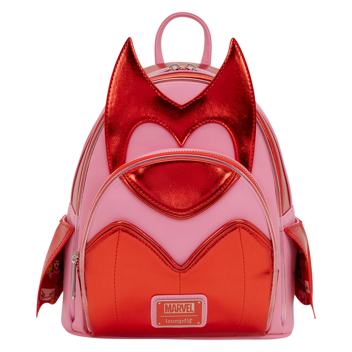 Loungefly Marvel: Scarlet Witch - Wanda - Light-Up Cosplay Mini Backpack - Collectible Bags