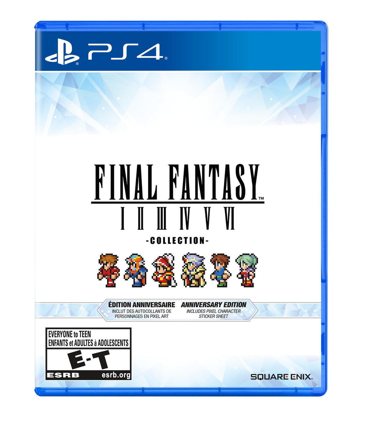 FINAL FANTASY I-VI Collection Anniversary Edition 2024 - ESRB (PS4)
