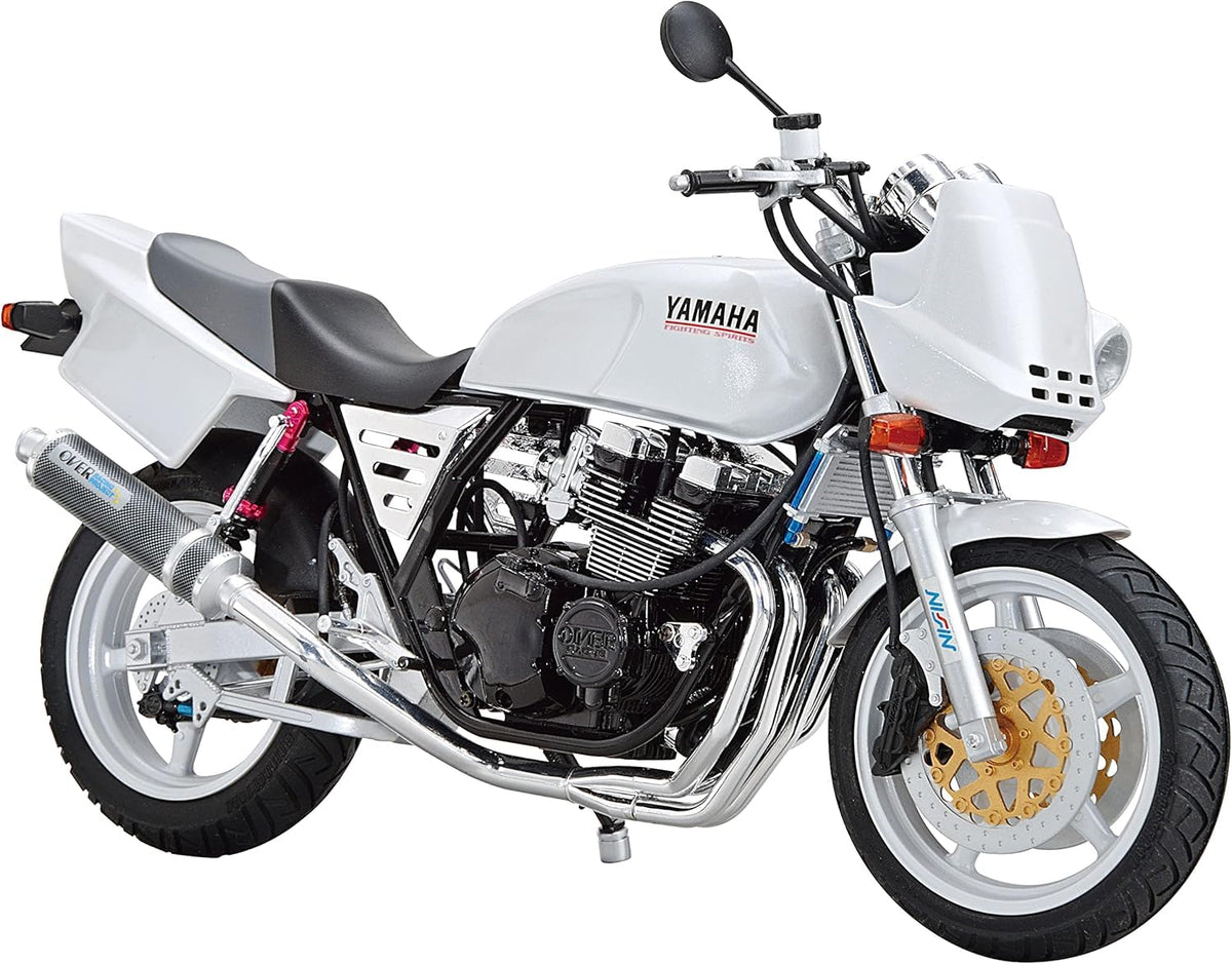 Aoshima Bunka Kyozai Aoshima The Bike No. 54 1/12 Yamaha 4HM XJR400S '94 Plastic Model with Custom Parts
