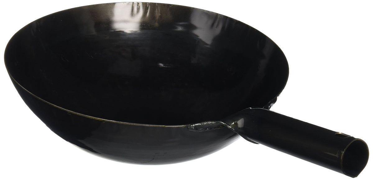 山田工業所 Yamada Iron, Chinese Single Handed Pot, 11.8 inches (30 cm) (Plate Thickness: 0.06 inches (1.6 mm)