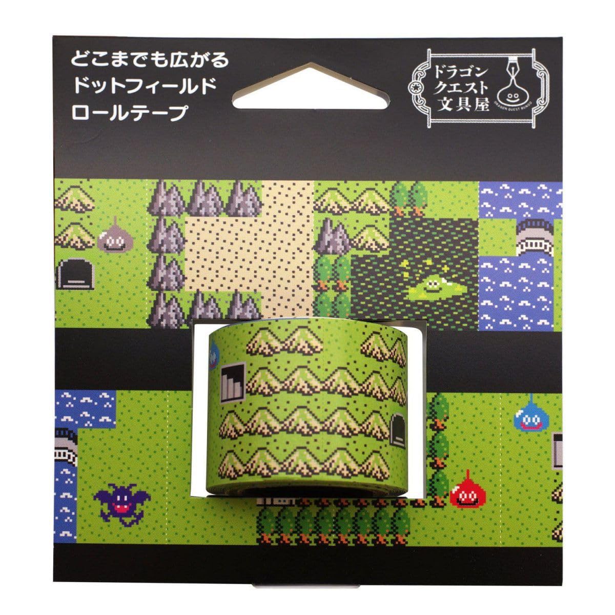 Dragon Quest 250450 Stationery Shop Roll Tape, Dot Field