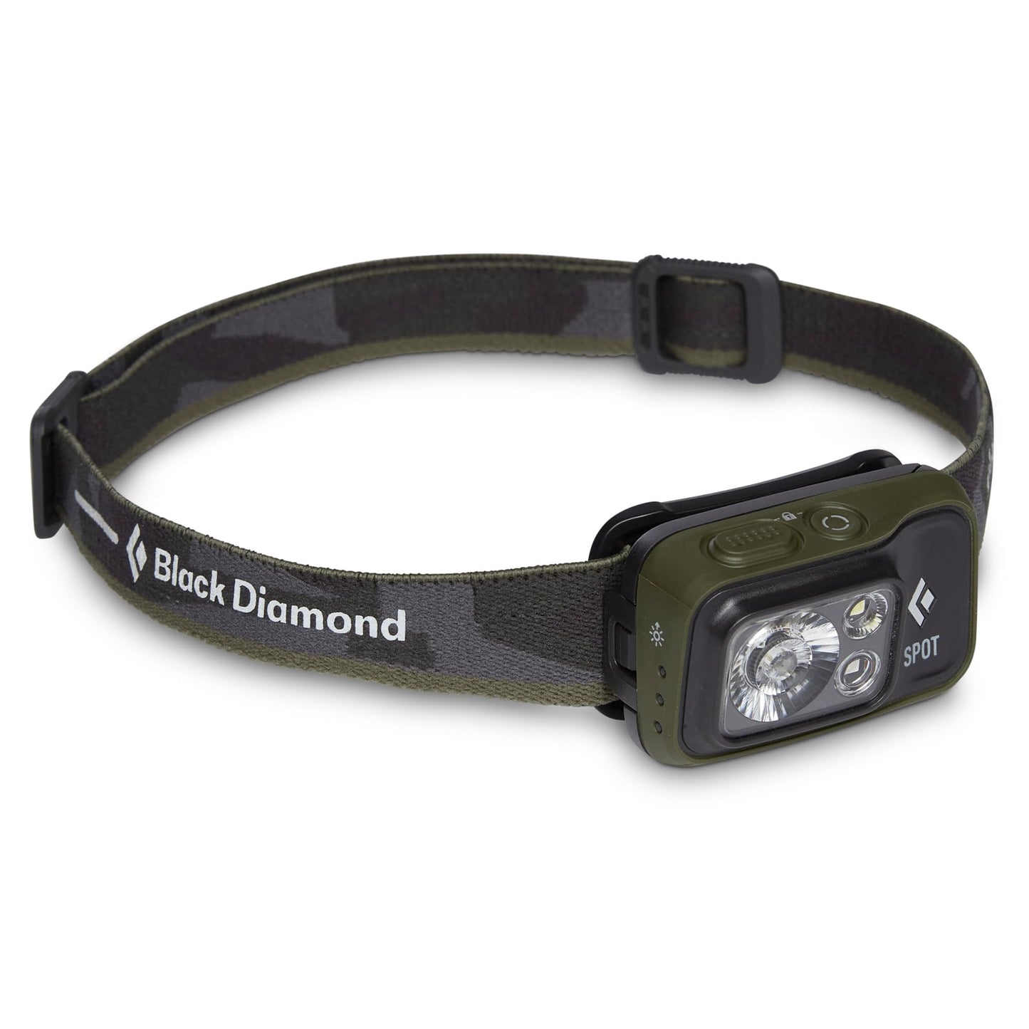 BLACK DIAMOND Spot 400 Headlamp, AAA Powered, Dimmable, Bright, Dark Olive