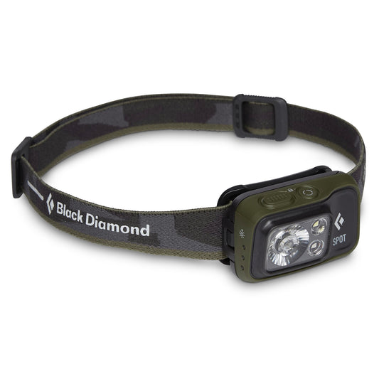 BLACK DIAMOND Spot 400 Headlamp, AAA Powered, Dimmable, Bright, Dark Olive