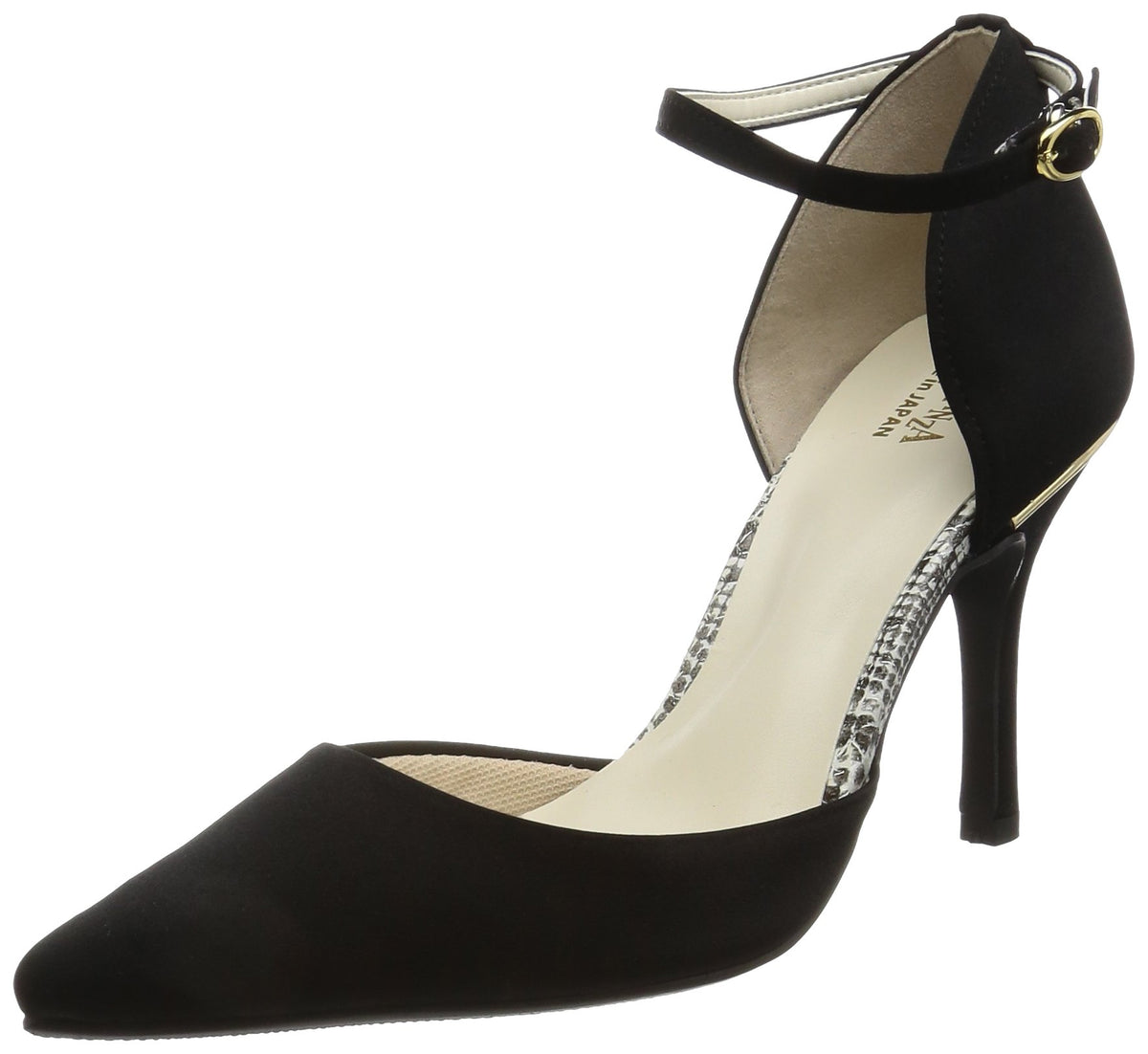 ESPERANZA(エスペランサ) Women's Pump, Black Fabric, JP 2(22.5cm)