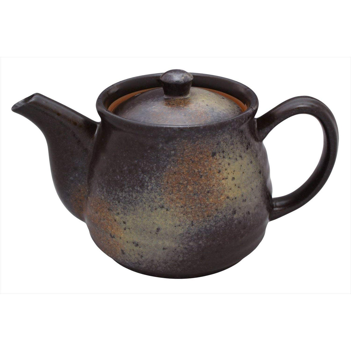 Mino Ware Pot Bizen Wind Rokubei Made in Japan