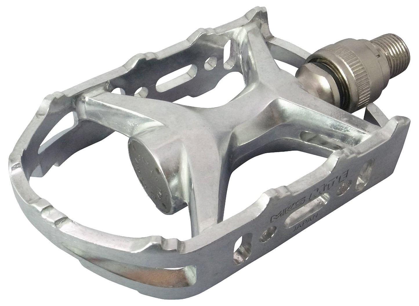MKS (MT-E Ezy) Pedal, Silver, Left and Right Set