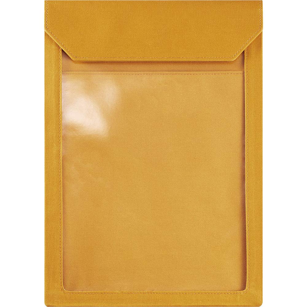 King Jim Flatty Works 5416 Bag-in-Bag, A4, Vertical, Yellow