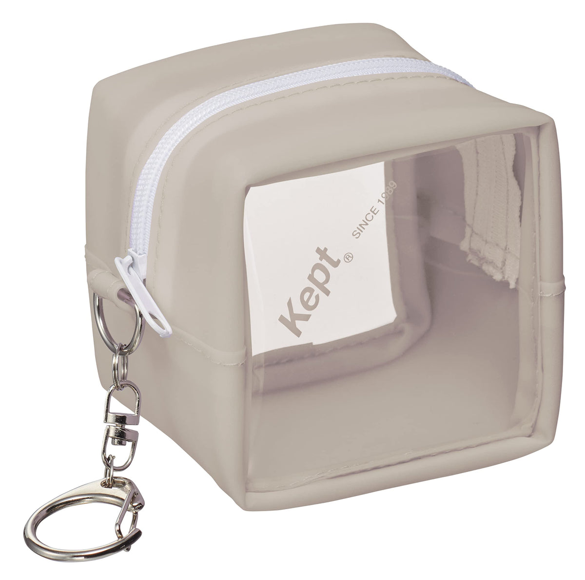 レイメイ藤井 Raymay Fujii KP1129J Kept Cube Pouch, Beige