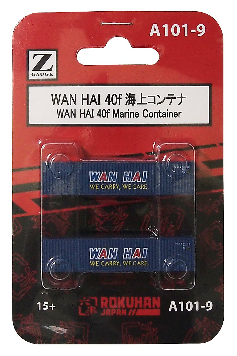 Ragnarok Han Z gauge A101 – 9 Wan Hai Safe Sea Container (Pack of 2)