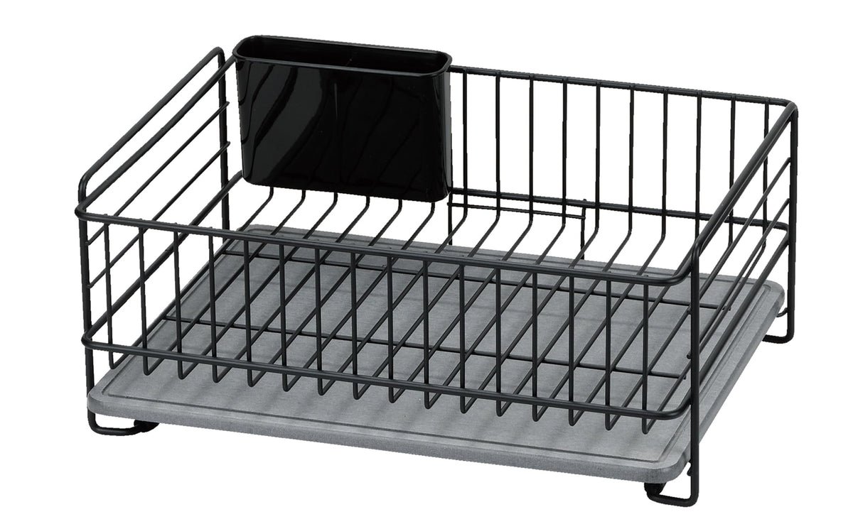 Pearl Metal HB-5314 Diatomaceous Earth Tray, Drainer Basket, Black