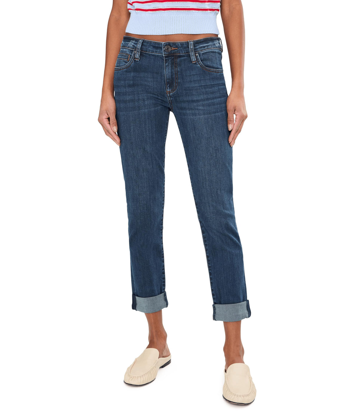 KUT from the Kloth Catherine Boyfriend Jeans Easily 6