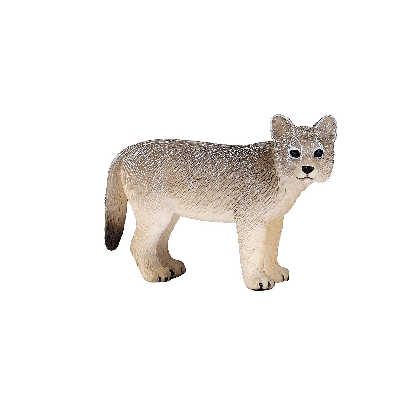 MOJO - Timber Wolf Cub | Hand-Painted Toy | Wildlife Collection | True to Life & Highly Detailed | Designed in the UK