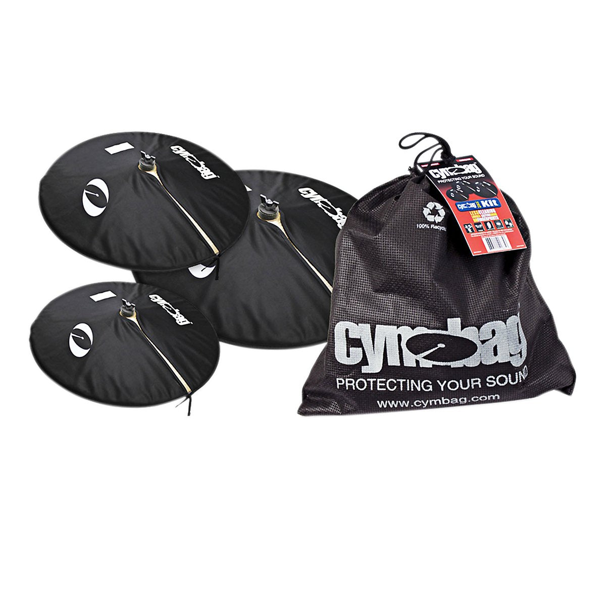 Cymbag KIT-1 14/16/20 Inch Thin Bag Set Cymbal Protector