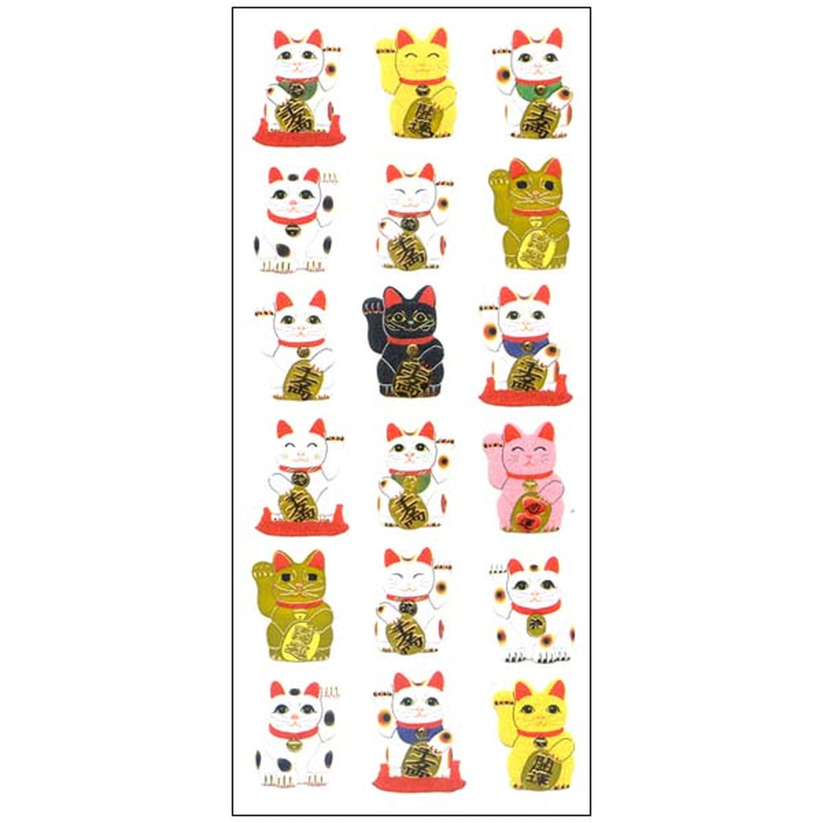 Okuyama Shokai Japanese Style Seal Maneki Neko JP324