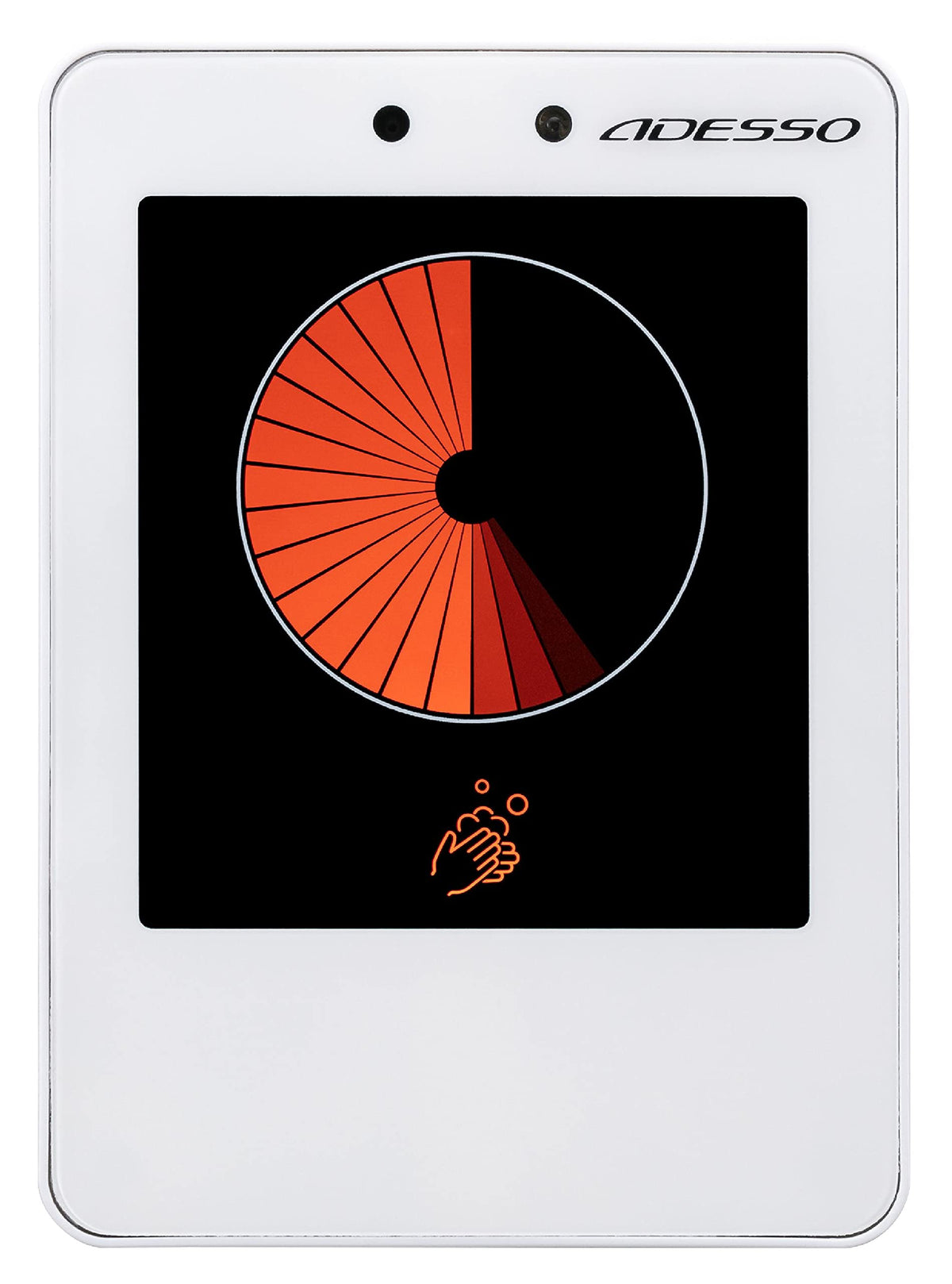 ADESSO TA-01 Teara Timer, Waterproof, Hand Wash Timer, Motion Sensor, for Standing, White